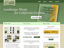 Tablet Screenshot of landdesignpublishing.com